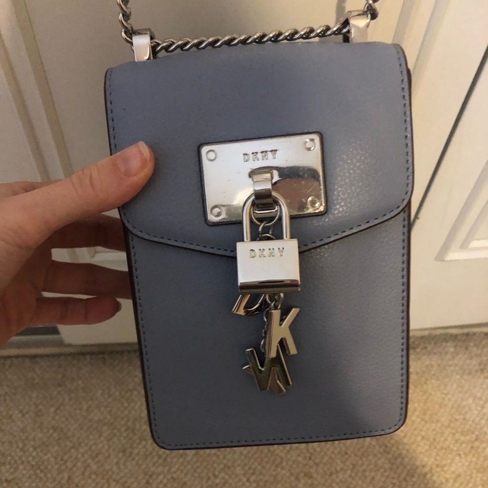 DKNY Elissa North-South Leather Crossbody